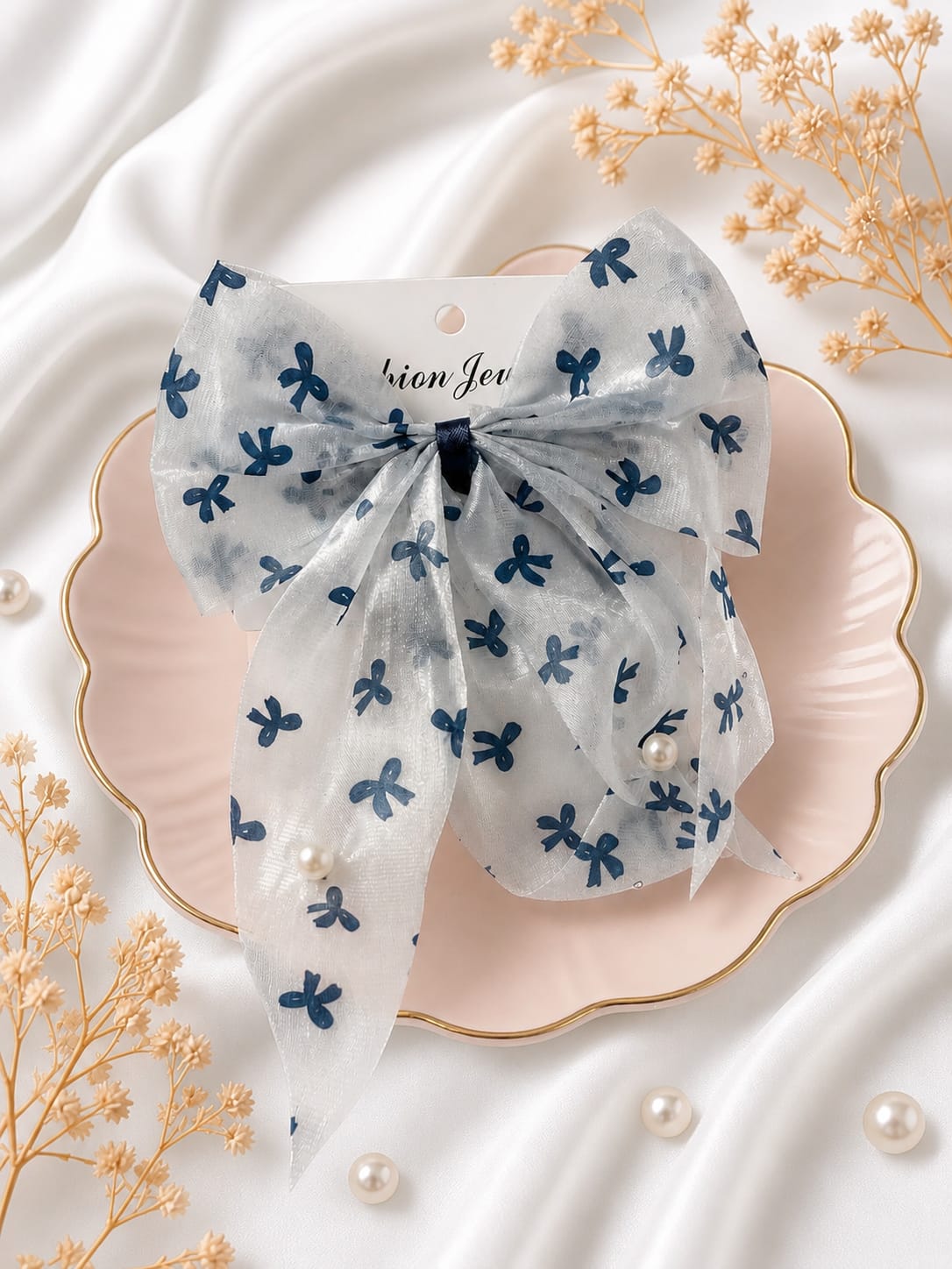 Bow hair clip
